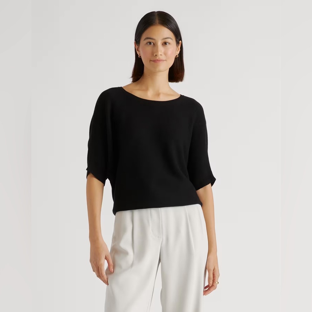 Quince Black Women's Top